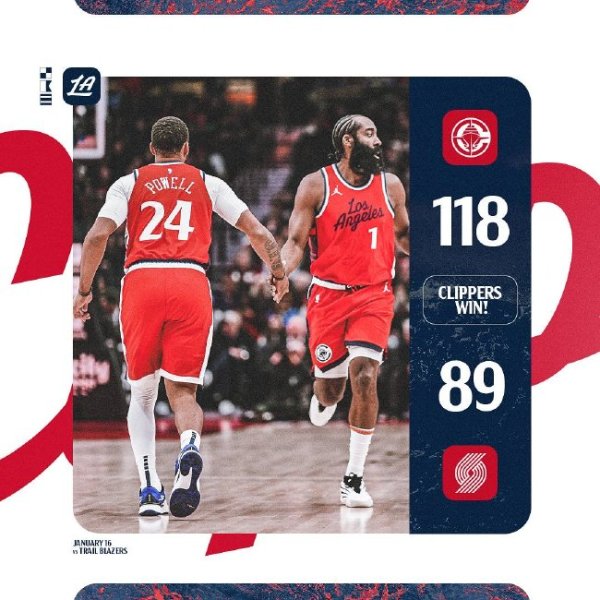 皇冠体育app 争议！火箭惜负国王止5连胜 快船大胜开拓者